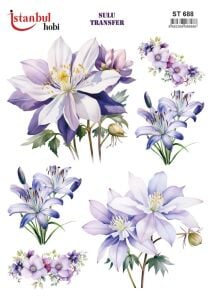 Sulu Transfer Kağıdı 25x35cm ST-688