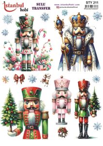 Yılbaşı Sulu Transfer 25x35cm STY211