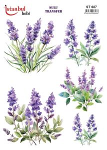 Sulu Transfer Kağıdı 25x35cm ST-687