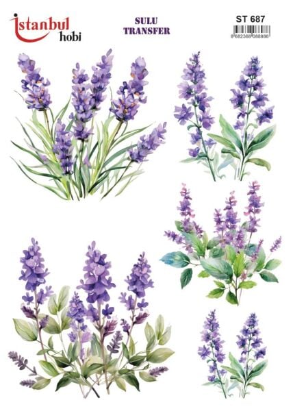 Sulu Transfer Kağıdı 25x35cm ST-687