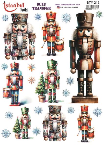 Yılbaşı Sulu Transfer 25x35cm STY212