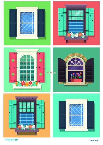 Diamond Pirinç Dekopaj Kağıdı - 5031