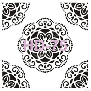 HD75 Cadence Home Dekor Stencil 45x45