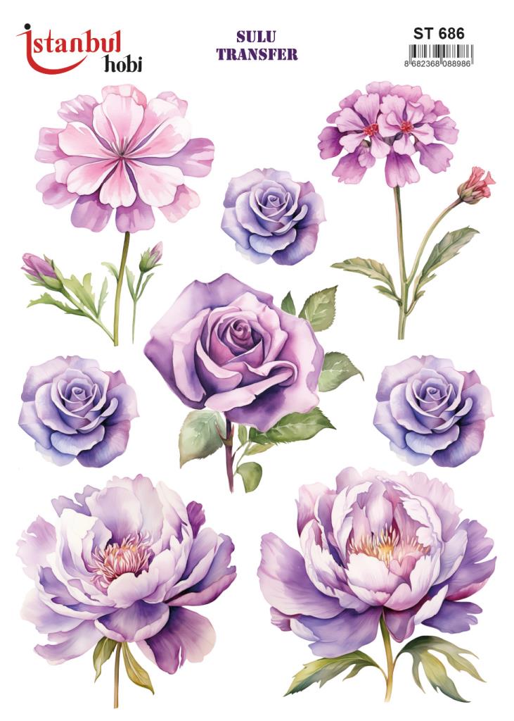 Sulu Transfer Kağıdı 25x35cm ST-686