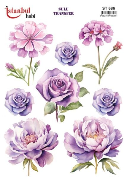 Sulu Transfer Kağıdı 25x35cm ST-686