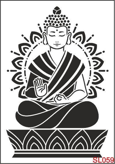 Siluet Desenler Stencil Şablon (21x30) SL-059