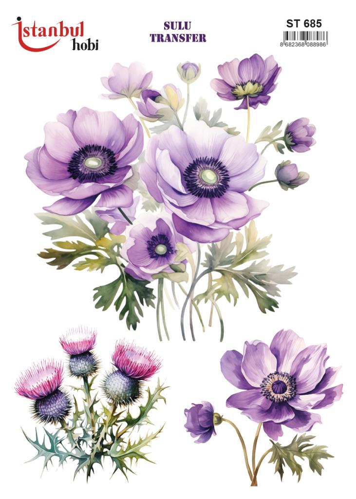 Sulu Transfer Kağıdı 25x35cm ST-685