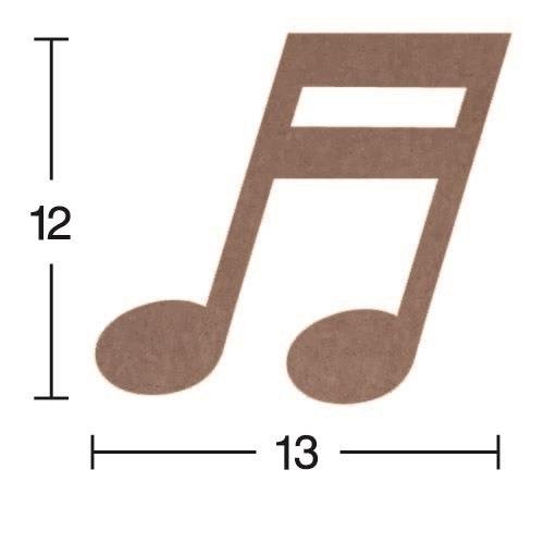 Ahşap Nota H-92