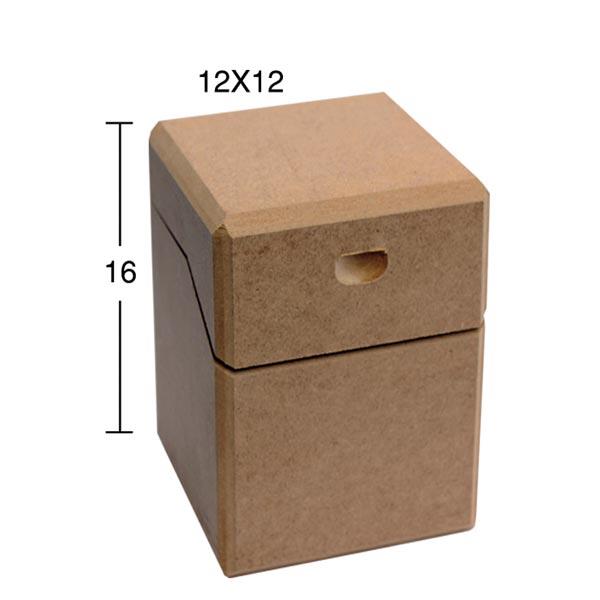 Ahşap Kapaklı Kutu KU328 Orta