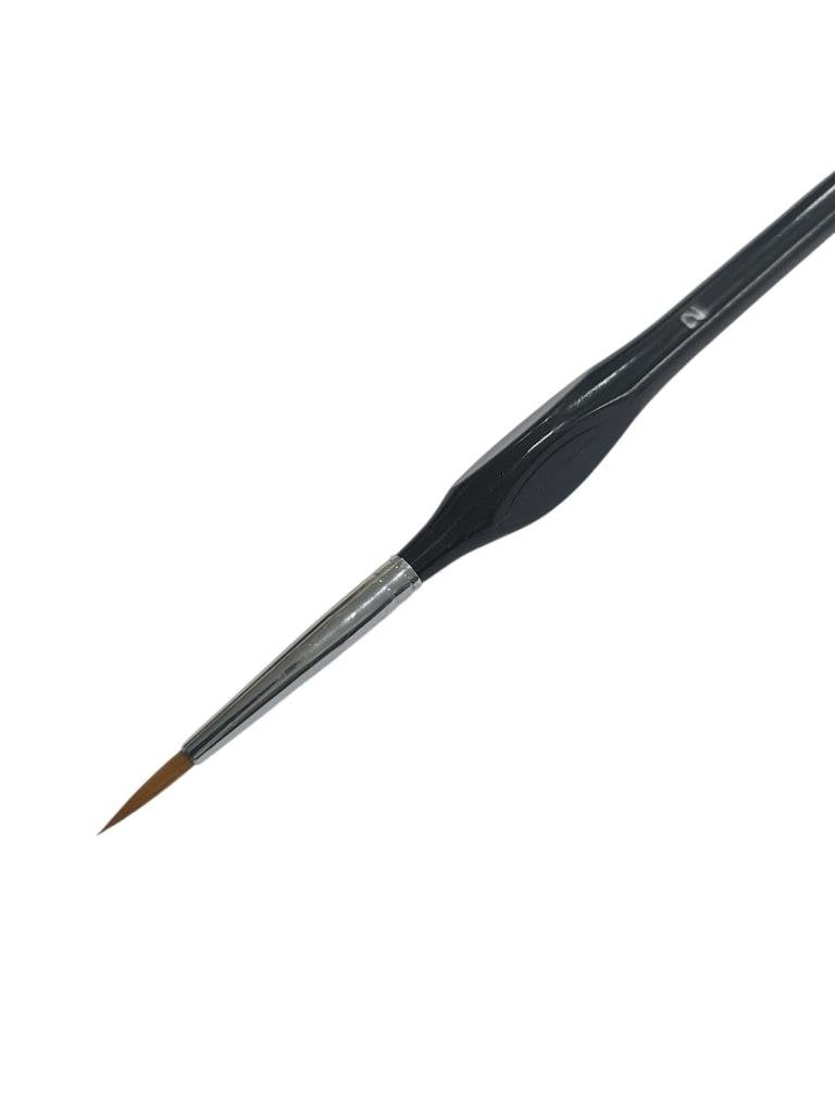 Ehobici Yuvarlak Uçlu İnce Detay Fırça No:2