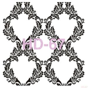HD67 Cadence Home Dekor Stencil 45x45