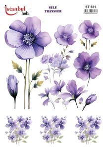 Sulu Transfer Kağıdı 25x35cm ST-681