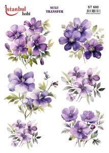 Sulu Transfer Kağıdı 25x35cm ST-680