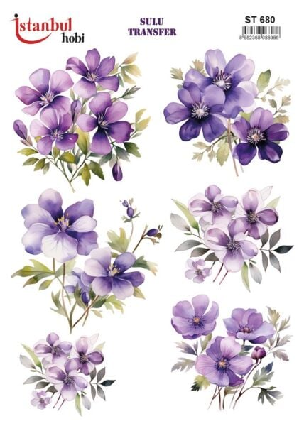 Sulu Transfer Kağıdı 25x35cm ST-680