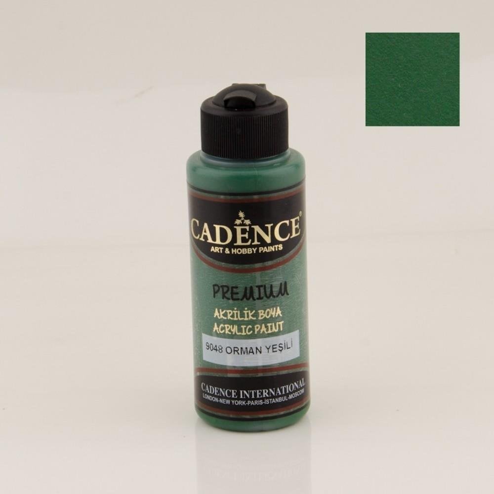 Cadence Akrilik Boya 250ML 9048 Orman Yeşili Ahşap Boyası