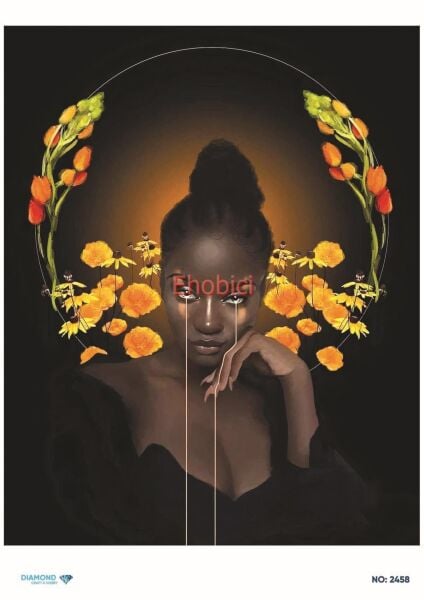 Diamond Pirinç Dekopaj Kağıdı - 2458