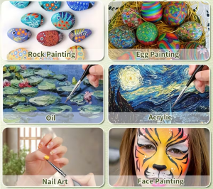 Ehobici Yuvarlak Uçlu İnce Detay Fırça No:6