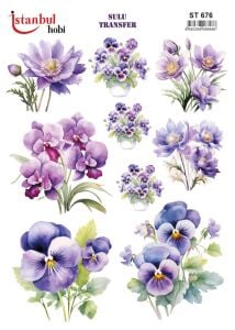 Sulu Transfer Kağıdı 25x35cm ST-676