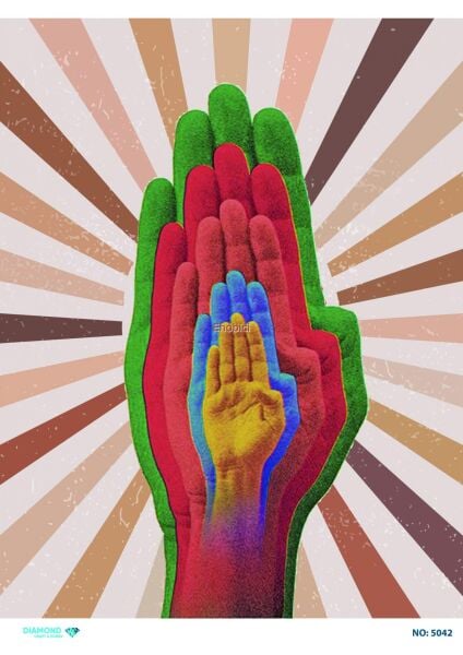 Diamond Pirinç Dekopaj Kağıdı - 5042