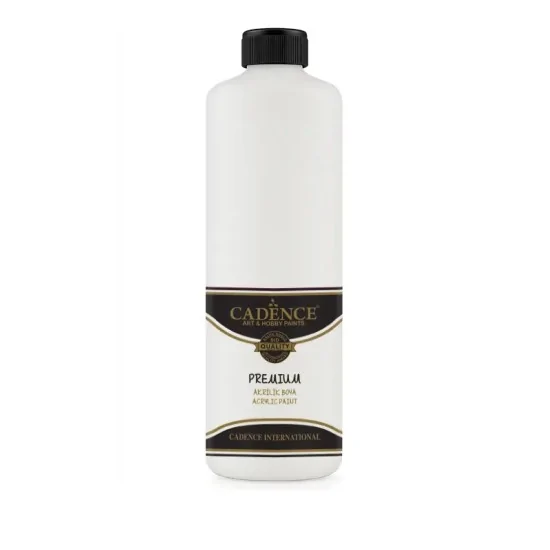 Cadence Akrilik Boya 500ML 0001 Beyaz Ahşap Boyası