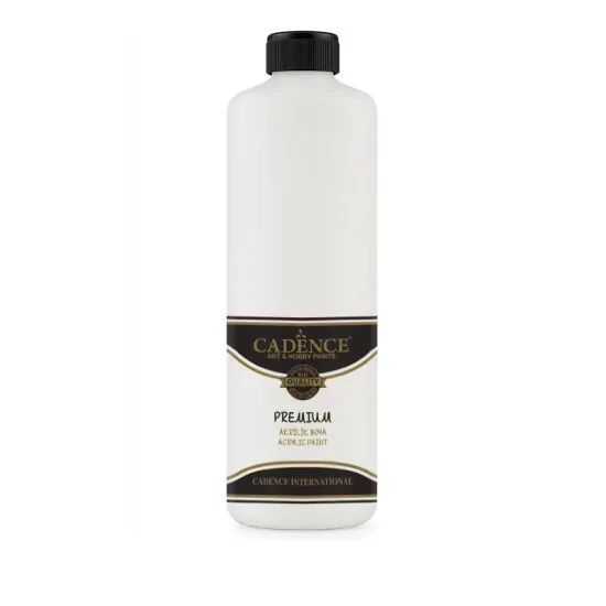 Cadence Akrilik Boya 500ML 0001 Beyaz Ahşap Boyası