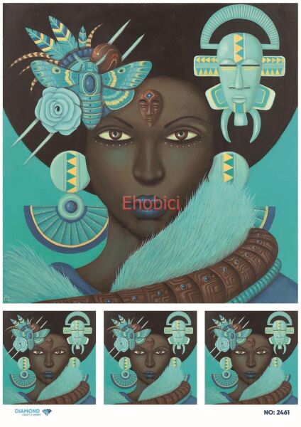 Diamond Pirinç Dekopaj Kağıdı - 2461