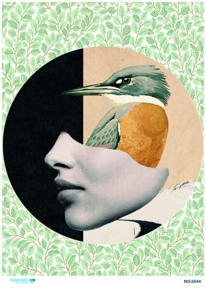 Diamond Pirinç Dekopaj Kağıdı - 5044