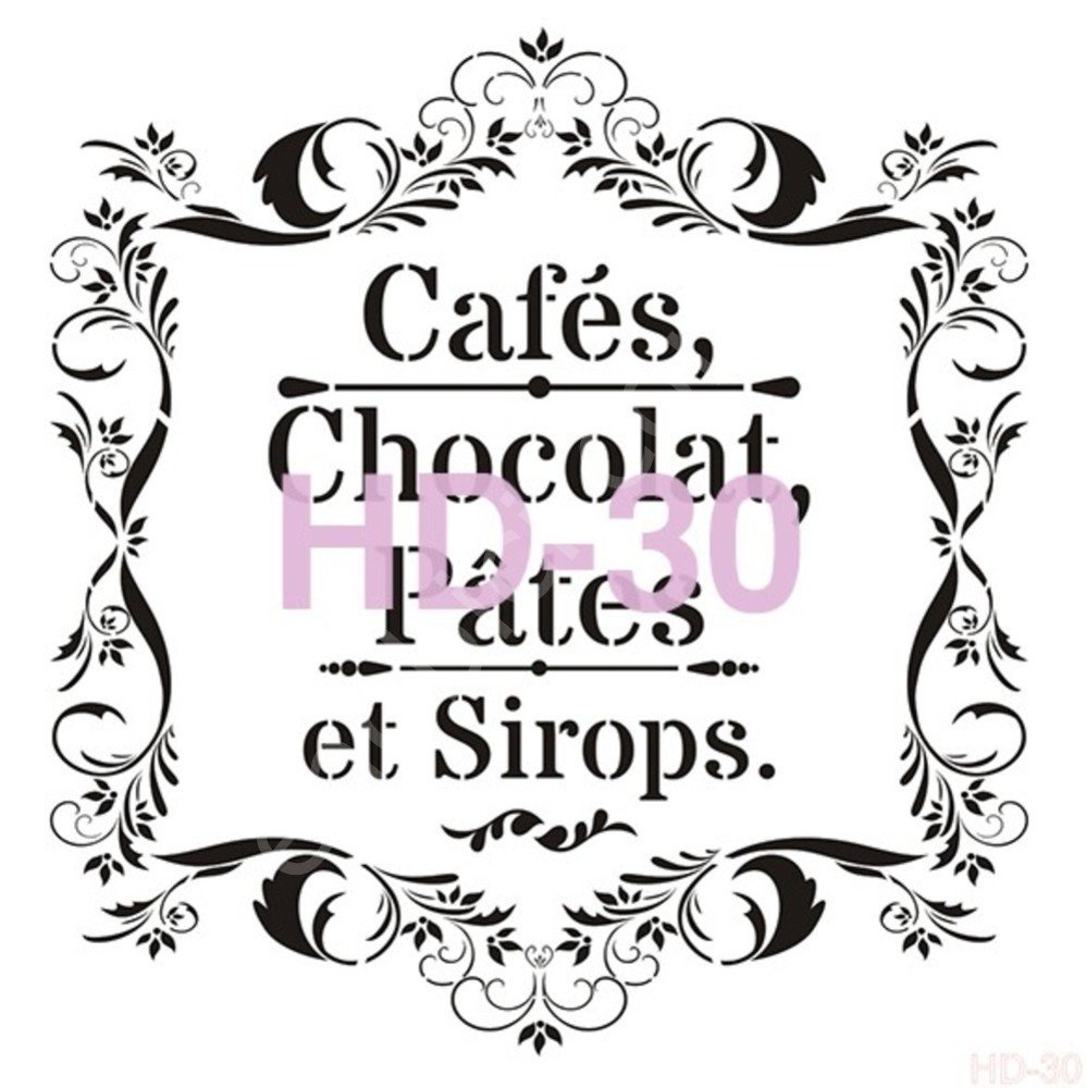 HD30 Cadence Home Dekor Stencil 45x45