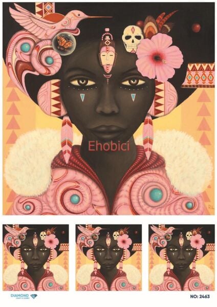 Diamond Pirinç Dekopaj Kağıdı - 2463