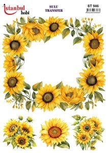 Sulu Transfer Kağıdı 25x35cm ST-946