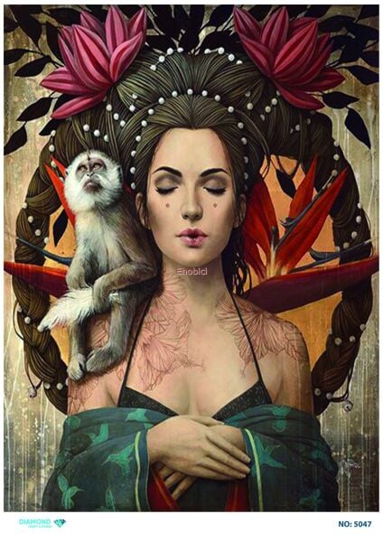 Diamond Pirinç Dekopaj Kağıdı - 5047