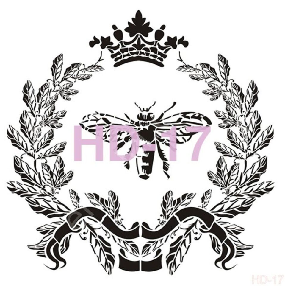 HD17 Cadence Home Dekor Stencil 45x45