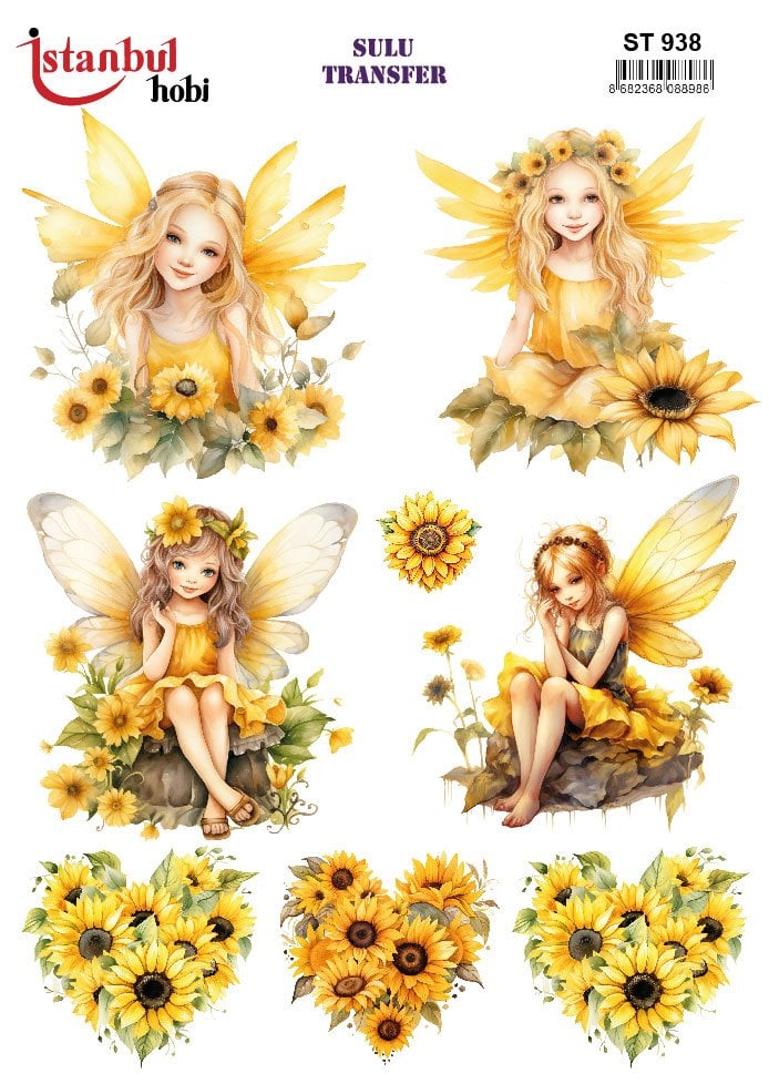 Sulu Transfer Kağıdı 25x35cm ST-938