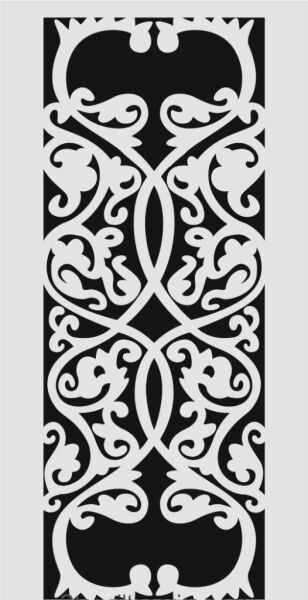 Border Desen Stencil Şablon (20x40) BR-034