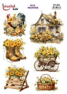 Sulu Transfer Kağıdı 25x35cm ST-883