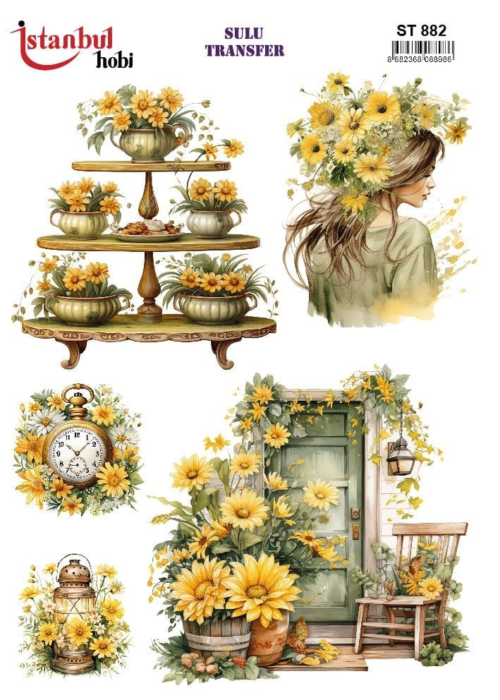 Sulu Transfer Kağıdı 25x35cm ST-882