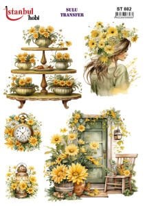 Sulu Transfer Kağıdı 25x35cm ST-882