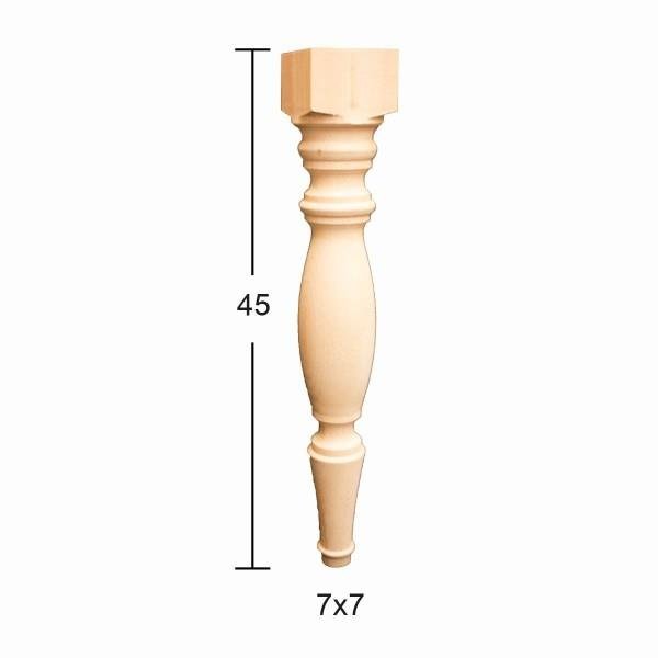 Torna Ayak 45cm Doğal Ağaç FT11