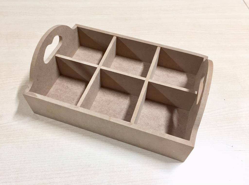 Bölmeli Ahşap Sosluk L-240