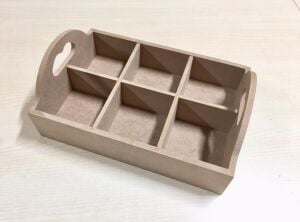 Bölmeli Ahşap Sosluk L-240