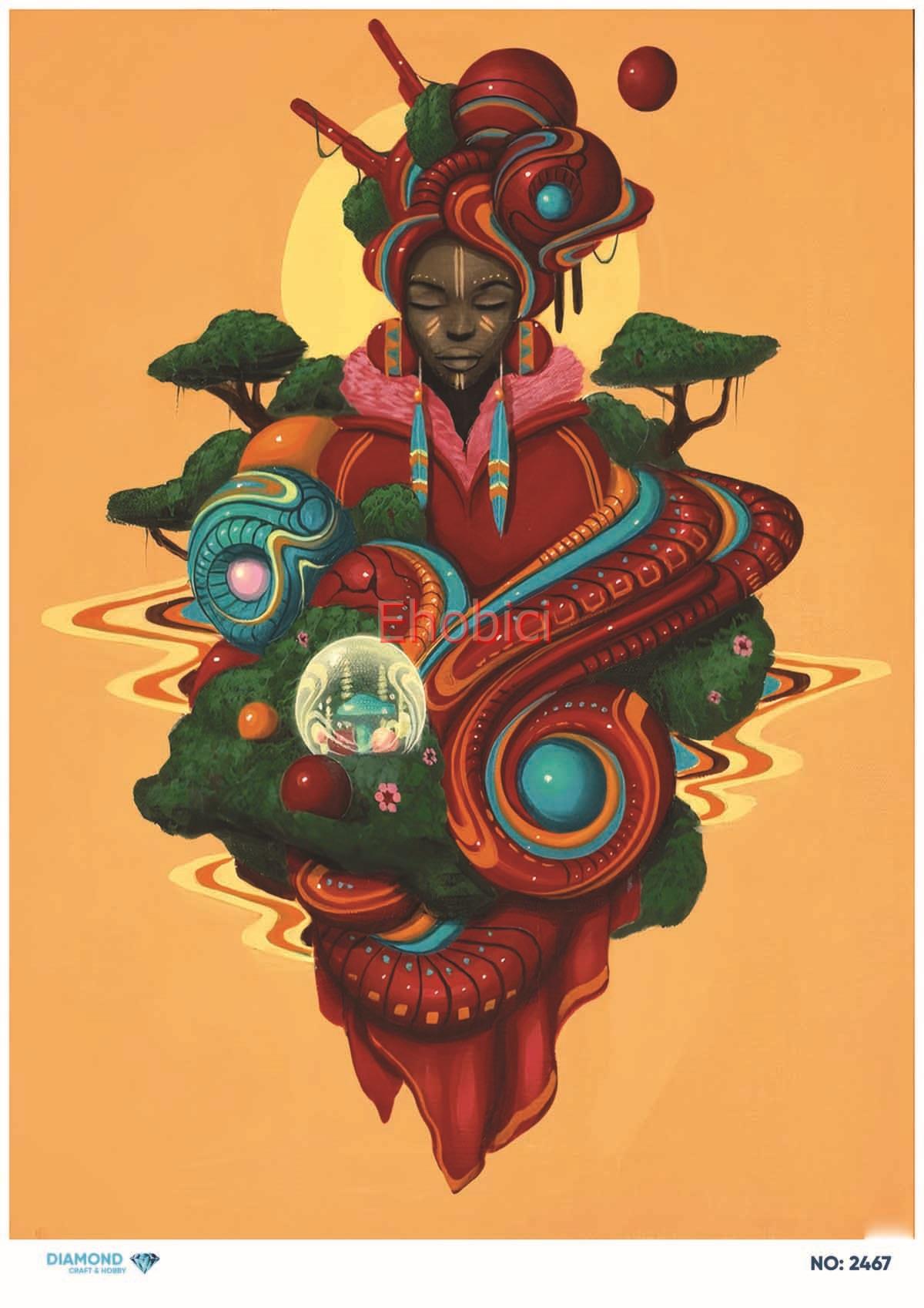 Diamond Pirinç Dekopaj Kağıdı - 2467