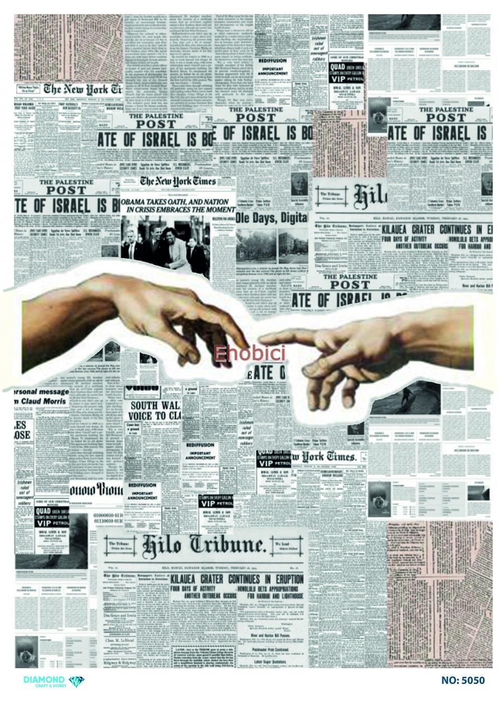 Diamond Pirinç Dekopaj Kağıdı - 5050