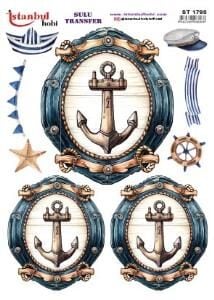 Sulu Transfer Kağıdı 25x35cm ST-1793