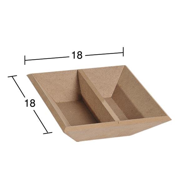 Bölmeli Ahşap Çerezlik E318