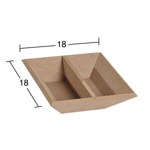 Bölmeli Ahşap Çerezlik E318