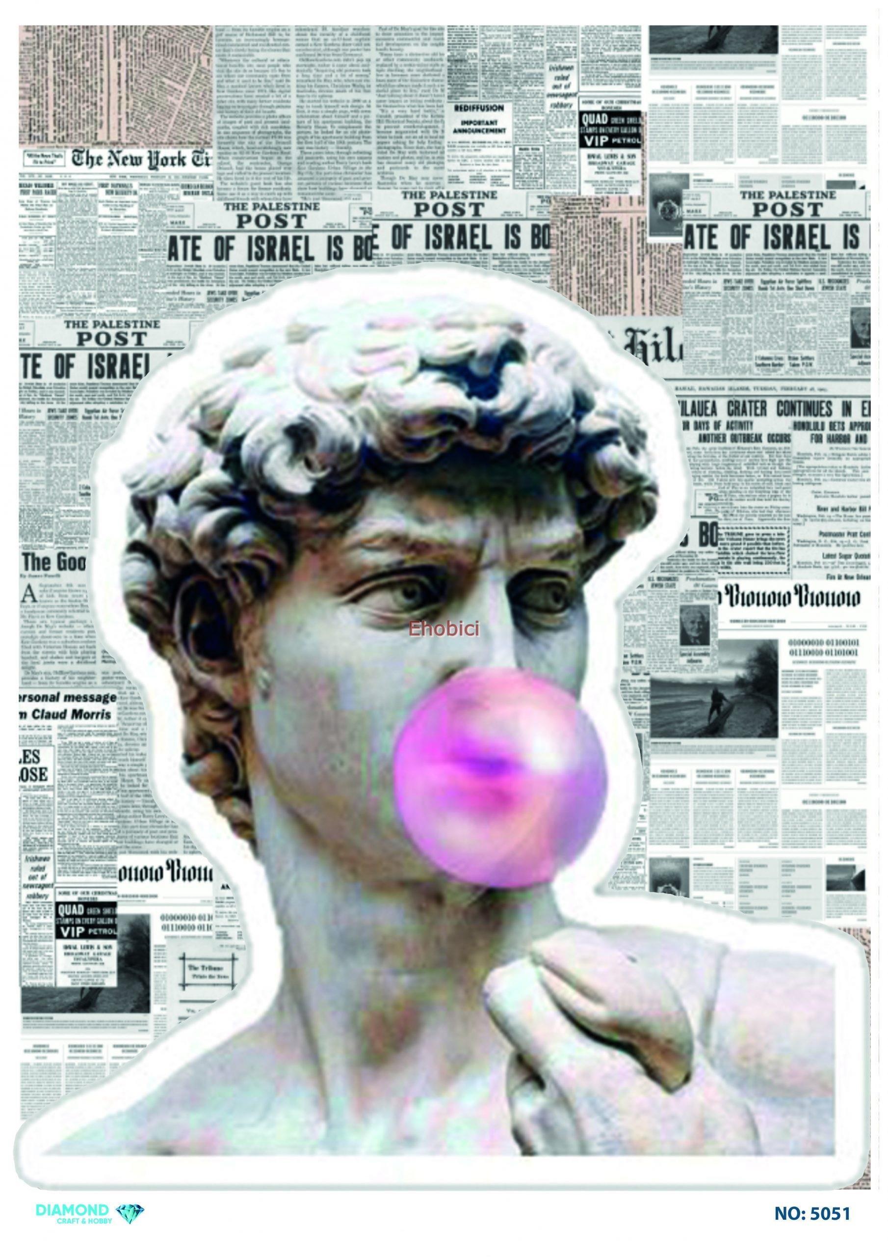 Diamond Pirinç Dekopaj Kağıdı - 5051