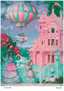 Diamond Pirinç Dekopaj Kağıdı - 1474