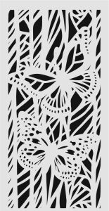 Mix Media  Stencil Şablon (15x30) MİX-043