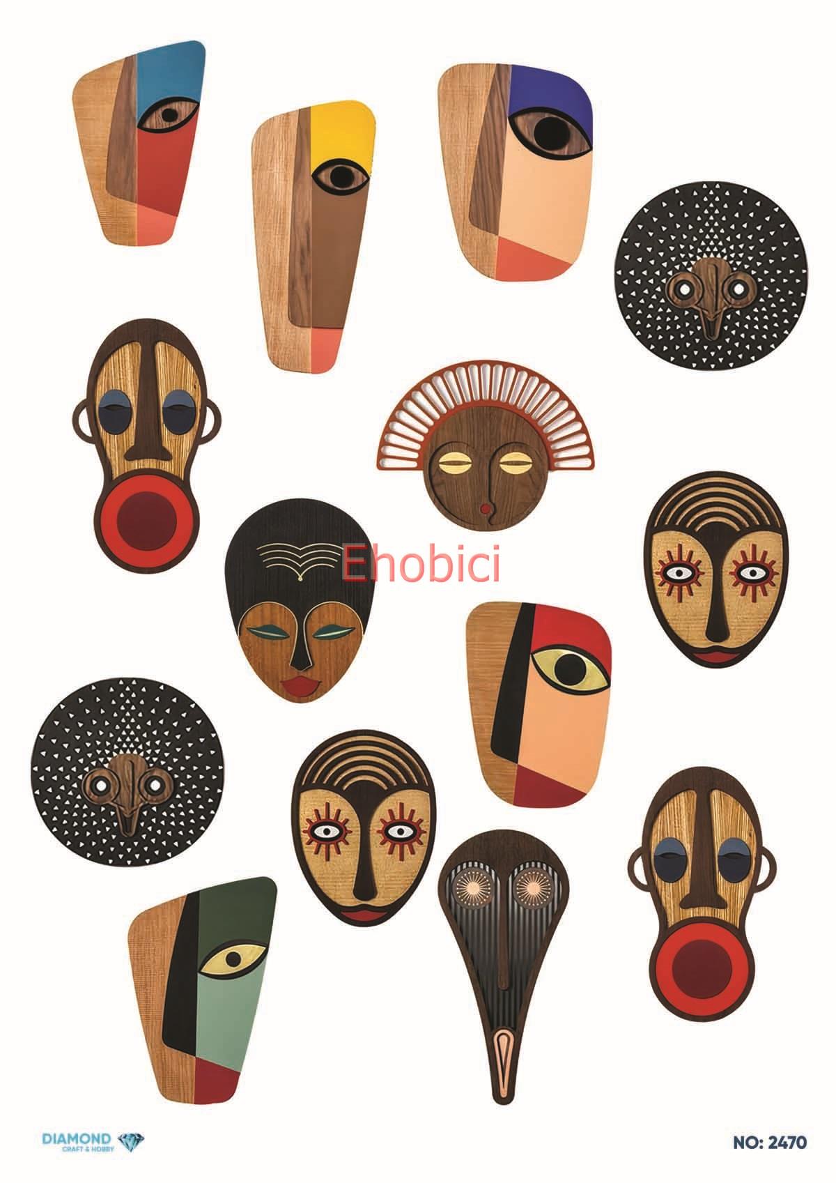 Diamond Pirinç Dekopaj Kağıdı - 2470