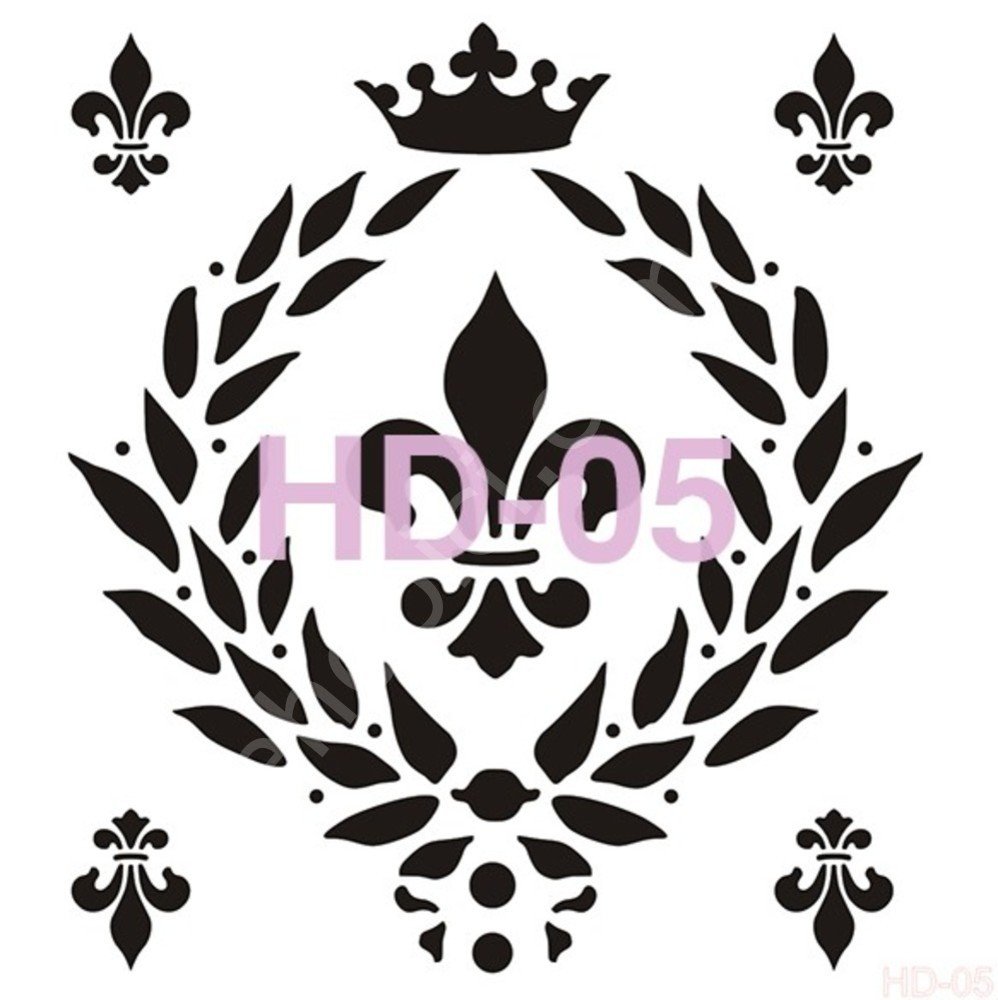 HD05 Cadence Home Dekor Stencil 45x45